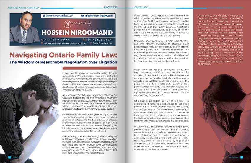 iranian family lawyer in Toronto
