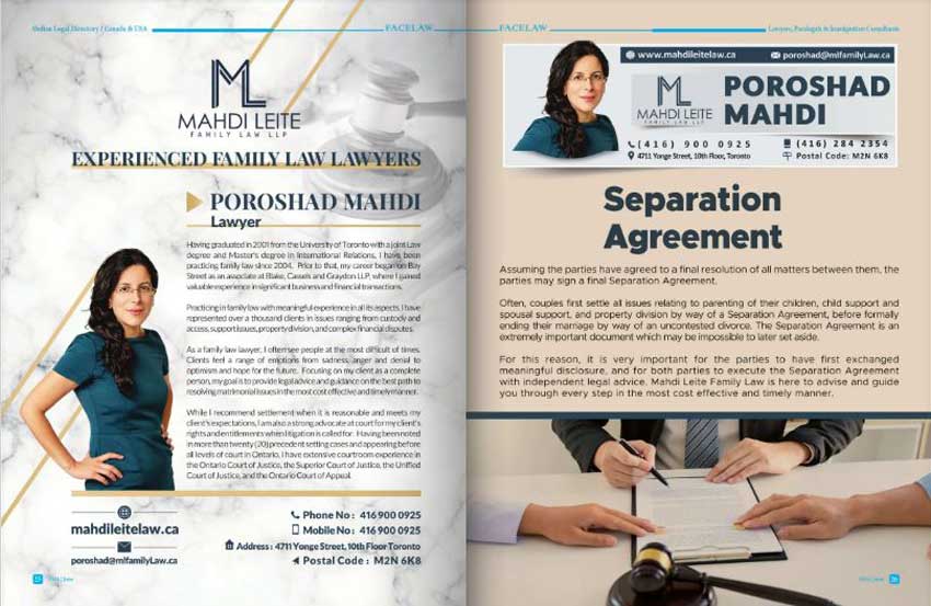 best family lawyers in Toronto