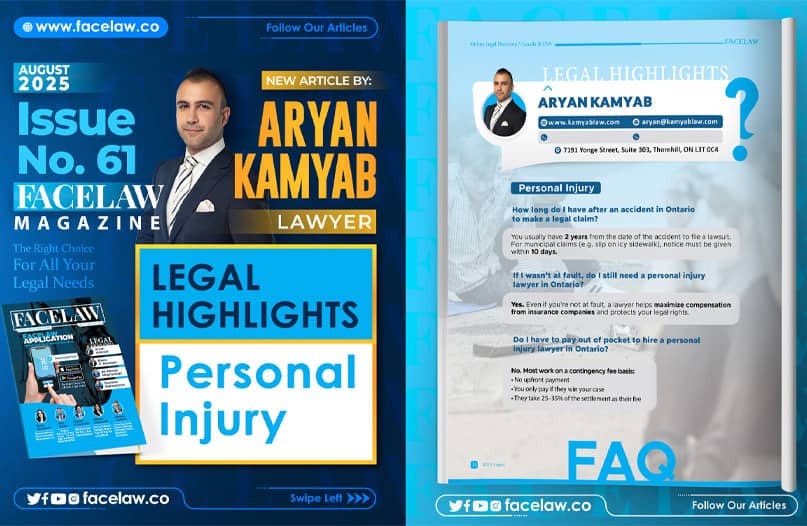 Aryan Kamyab's Legal Highlights About Personal Injury