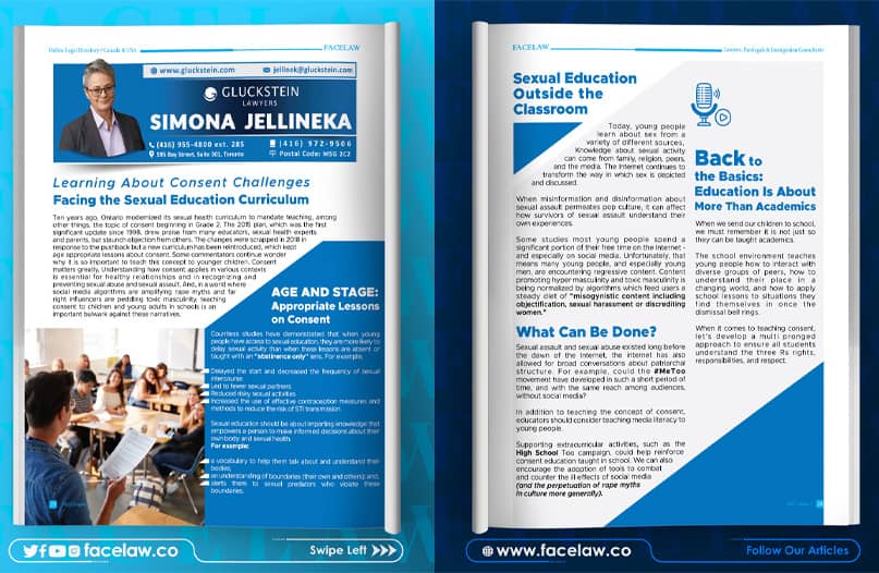 Learning About Consent Challenges Facing the Sexual Education Curriculum Learning About Consent Challenges Facing the Sexual Education Curriculum