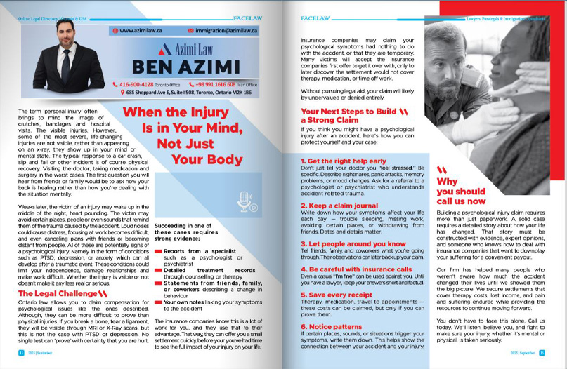 When the Injury Is in Your Mind, Not Just Your Body When the Injury Is in Your Mind, Not Just Your Body