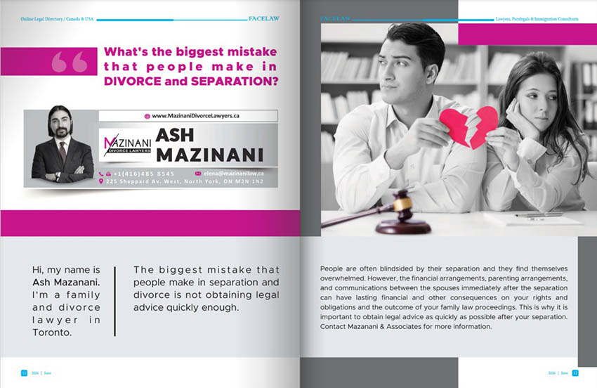 What's the biggest mistake that people make in divorce and separation? best divorce lawyer in toronto