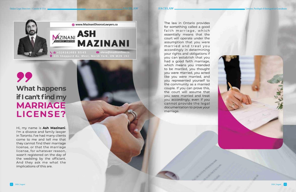 best iranian divorce lawyer in toronto