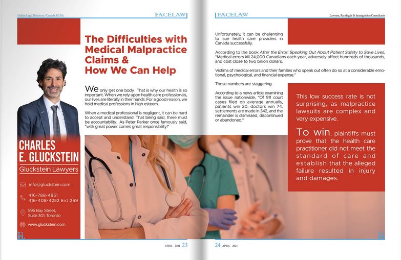 The Difficulties with Medical Malpractice Claims & How We Can Help birth injury lawyer in Canada
