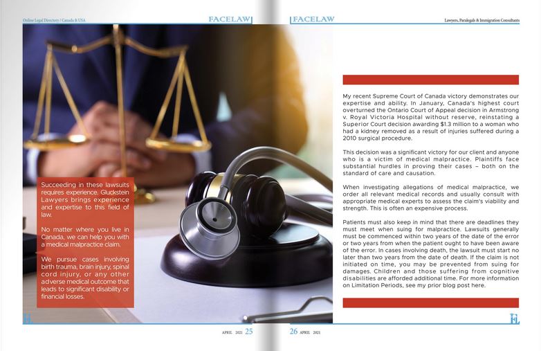The Difficulties with Medical Malpractice Claims & How We Can Help Medical malpractice lawyers in toronto