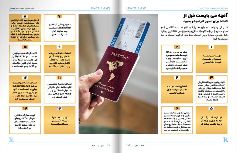 نحوه موفقیت درتقاضای اجازه کار از طریق برنامه مالک کارگزار در کانادا وکیل مهاجرت در تورنتو