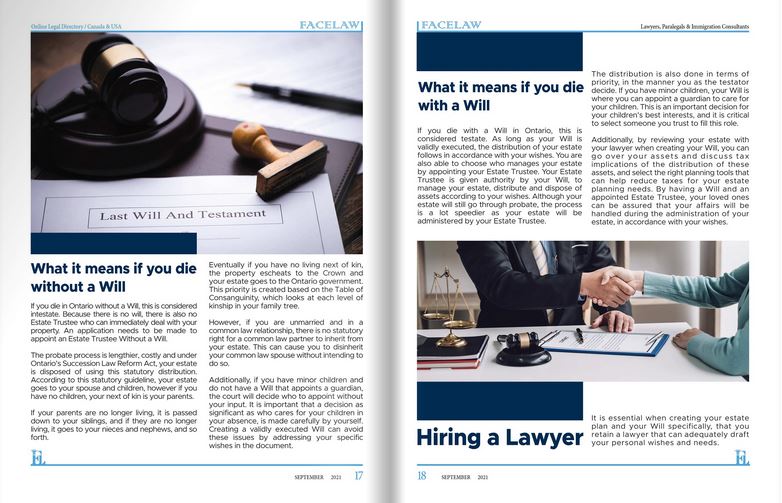 The Importance of Having a Will best wills and estates lawyer in toronto