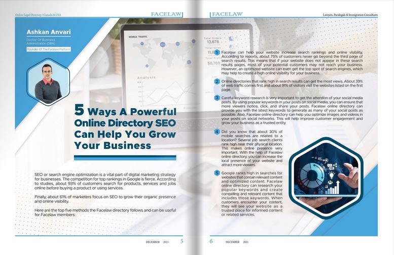 5 ways a powerful online SEO directory can help you grow your business list of lawyers in toronto