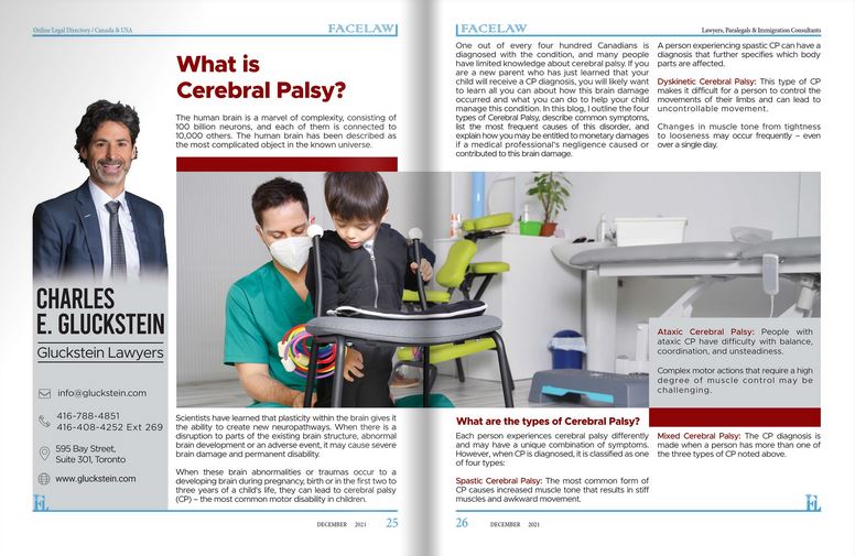 What is Cerebral Palsy? birth injury lawyer in Canada