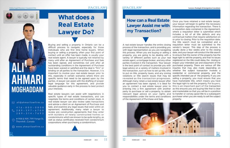 iranian real estate lawyers in canada