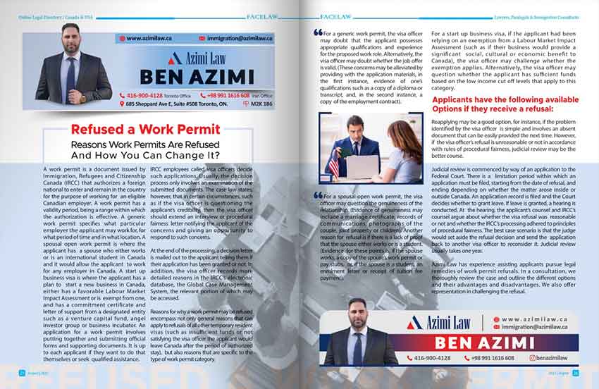 persian immigration lawyer in Toronto