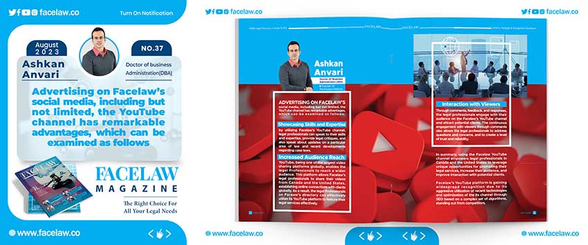 Advertising on Facelaw’s social media