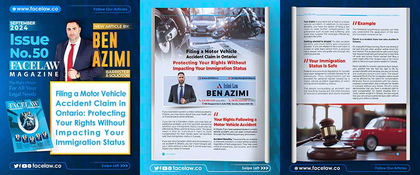 Filing a Motor Vehicle Accident Claim in Ontario