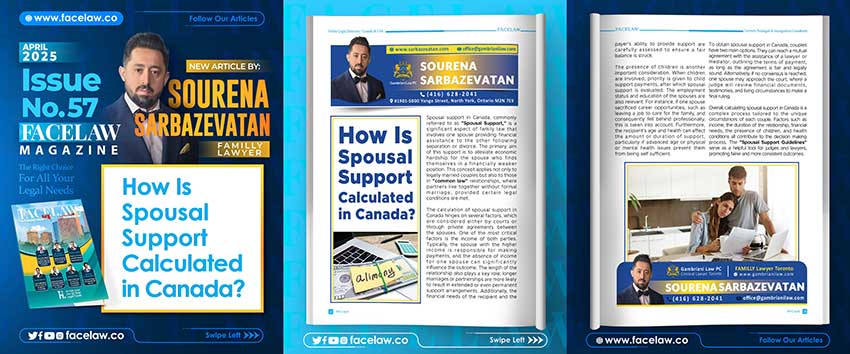 How Is Spousal Support Calculated in Canada?