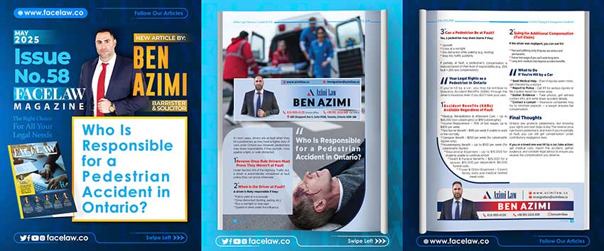 Who Is Responsible for a Pedestrian Accident in Ontario?