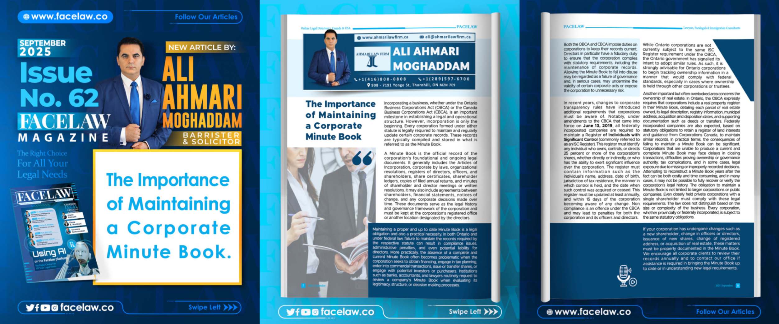 The Importance of Maintaining a Corporate Minute Book Facelaw platform.