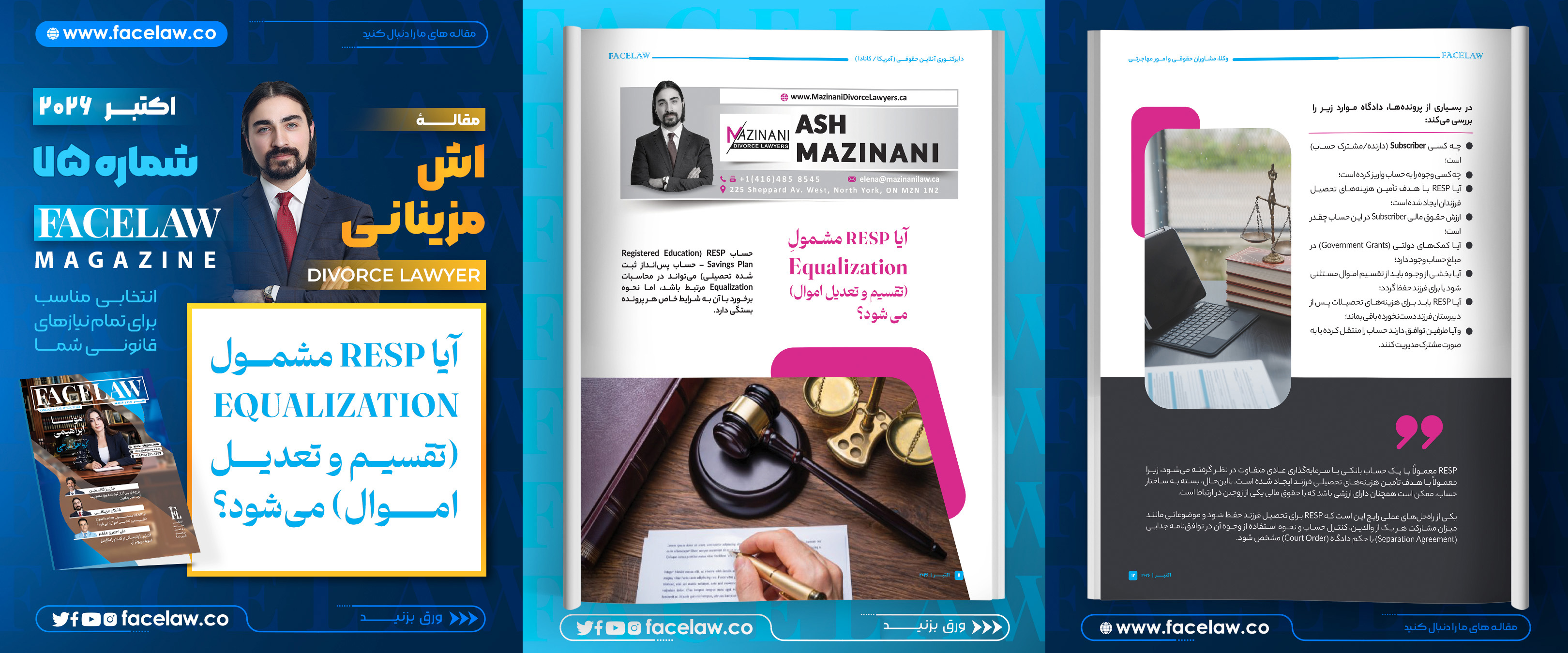 آیا RESP مشمول Equalization (تقسیم و تعدیل اموال) می‌شود؟